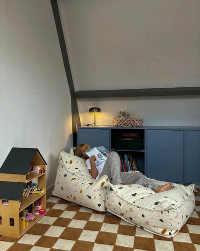 Zitzak Stoel Terrazzo Marmer by WigiWama