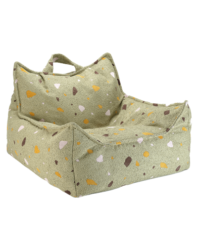 Zitzak Stoel Terrazzo Moss by WigiWama