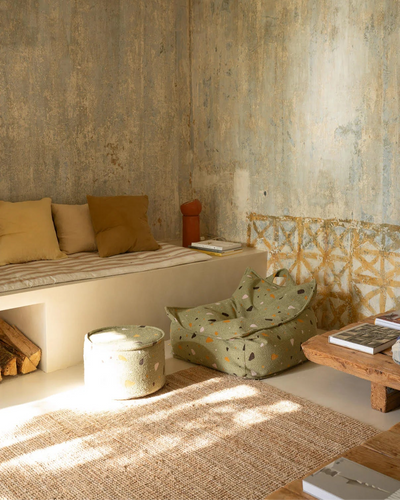 Zitzak Stoel Terrazzo Moss by WigiWama