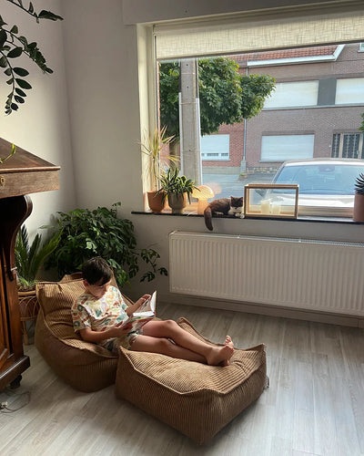 Zitzak Stoel Toffee by WigiWama