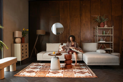 Bijzettafel Shelly Off-White by Dutchbone