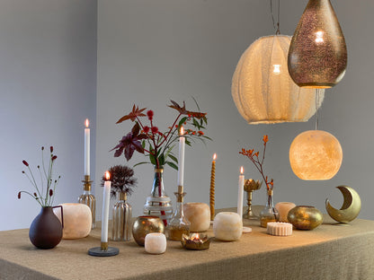 Hanglamp Alabaster Luna | Amber of Butter - depauwwonen