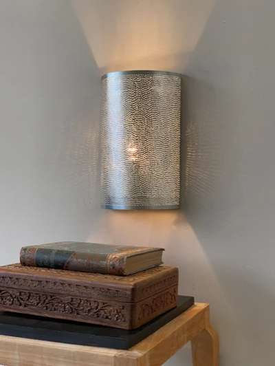 Wandlamp Clarity Filisky Zilver M - set van 2 by Zenza