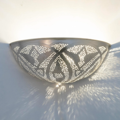 Wandlamp Filigrain Ball Lace Zilver by Zenza